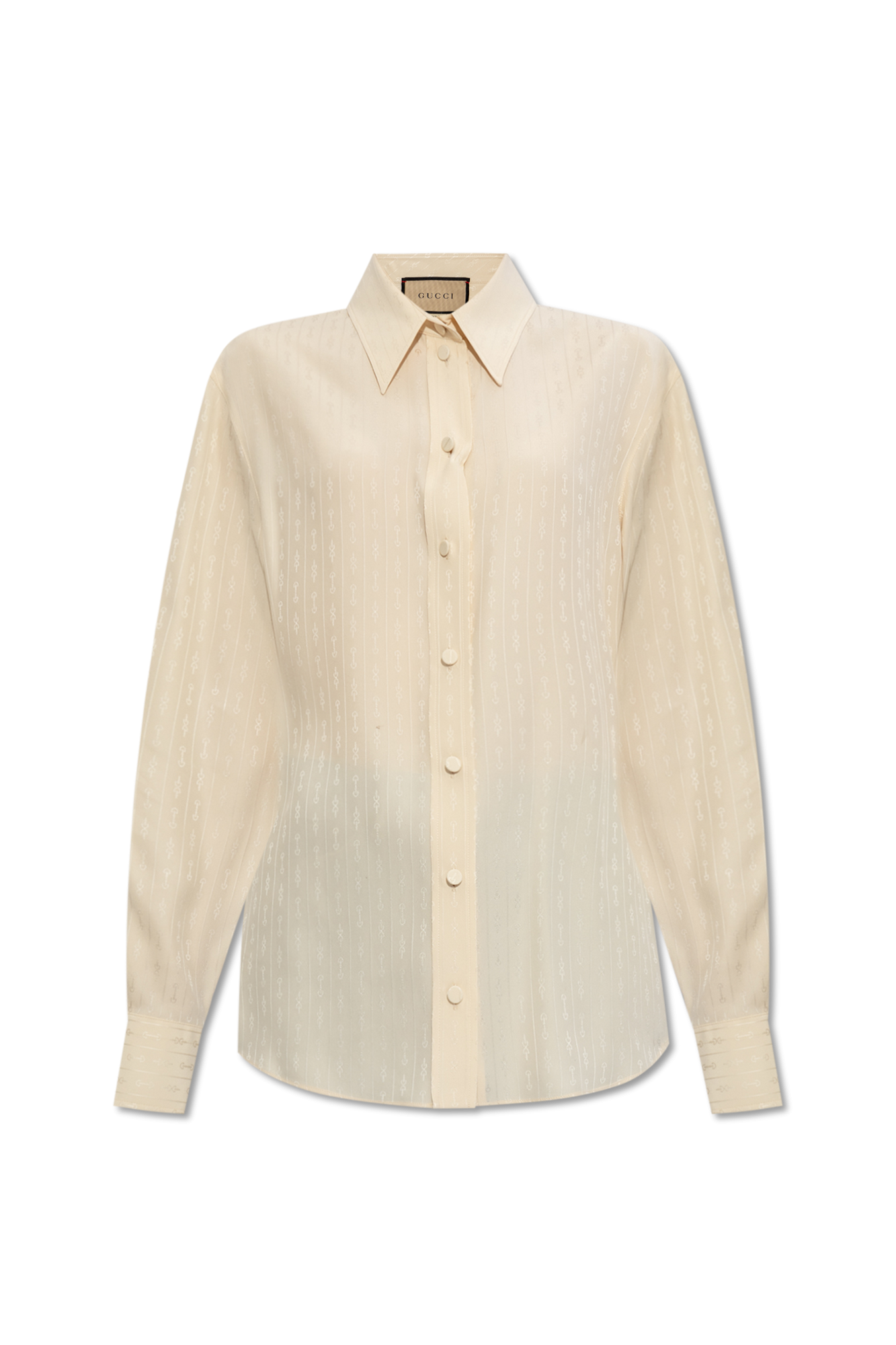 Gucci silk cheap dress shirt